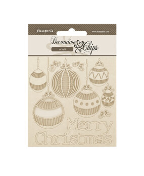 Stamperia The Nutcracker Decorative Chips Merry Christmas Balls (SCB229) Stamperia The Nutcracker Decorative Chips Merry Christmas Balls (SCB229)