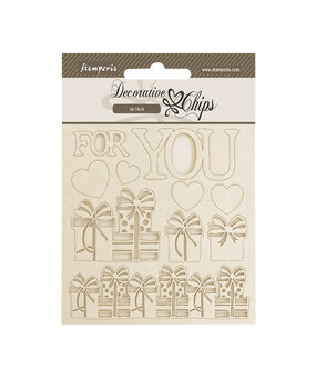Stamperia Gear up for Christmas Decorative Chips For You (SCB232) Stamperia Gear up for Christmas Decorative Chips For You (SCB232)