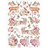 Pink Christmas A4 Rice Paper (6pcs) (DFSA4923) (DISCONTINUED)