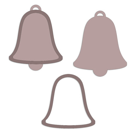Stamperia MDF Crafty Shapes Blanks Bells (KLSM02) (DISCONTINUED) Stamperia MDF Crafty Shapes Blanks Bells (KLSM02) (DISCONTINUED)