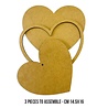 Stamperia MDF Crafty Shapes Blanks Hearts (KLSM20) (DISCONTINUED) Stamperia MDF Crafty Shapes Blanks Hearts (KLSM20) (DISCONTINUED)