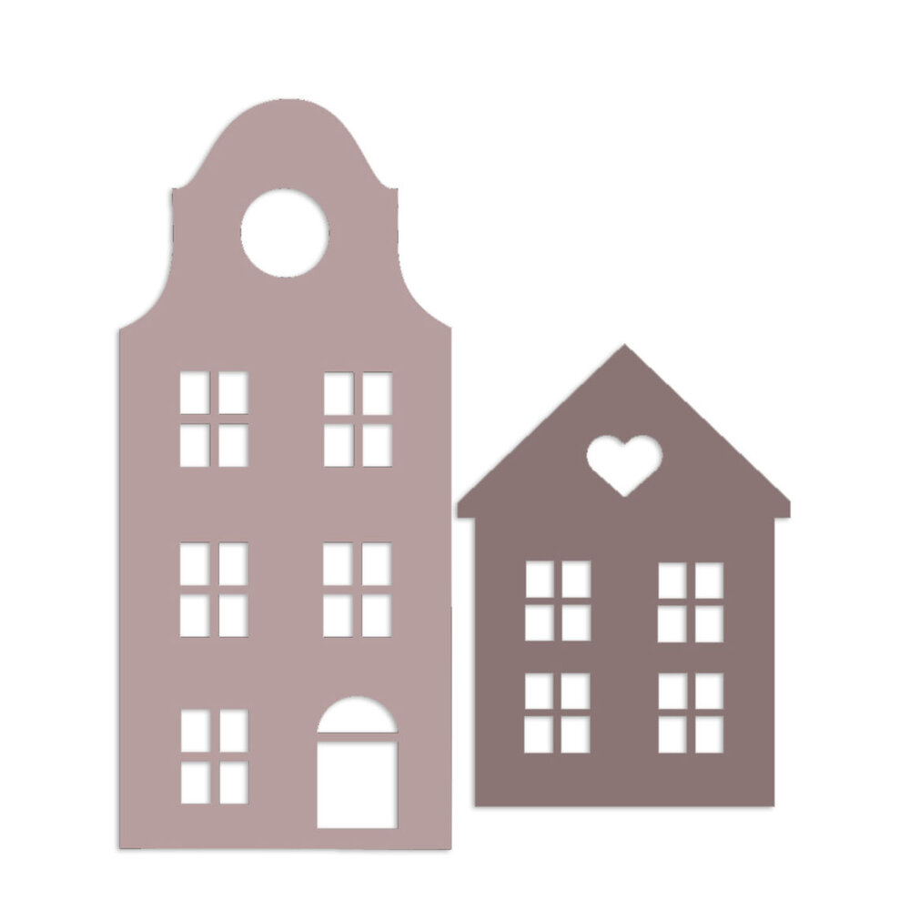 Stamperia MDF Crafty Shapes Blanks Houses (KLSM10) Stamperia MDF Crafty Shapes Blanks Houses (KLSM10)