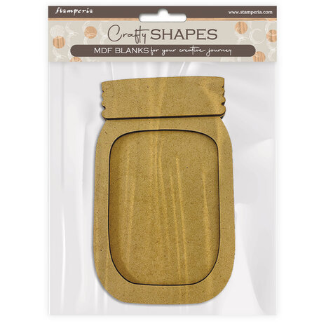 Stamperia MDF Crafty Shapes Blanks Jars (KLSM19)
