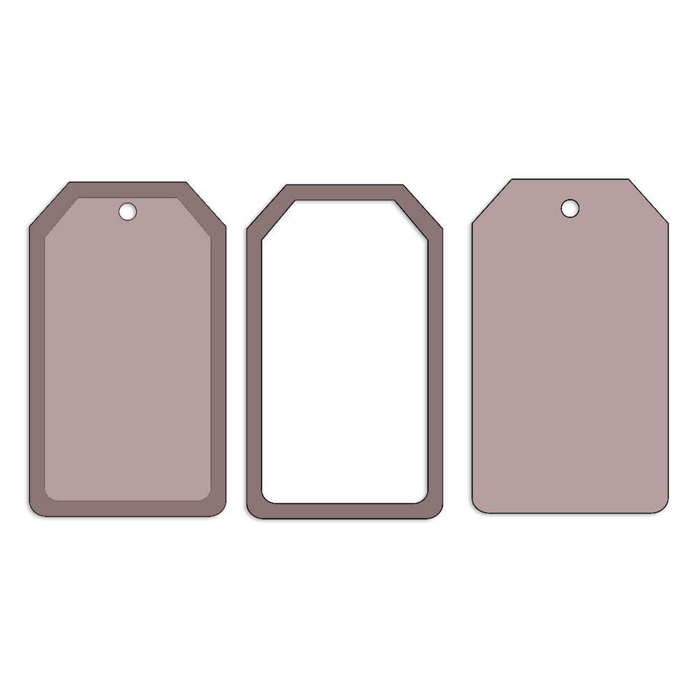 Stamperia MDF Crafty Shapes Blanks Rectangular Tag (KLSM21) Stamperia MDF Crafty Shapes Blanks Rectangular Tag (KLSM21)