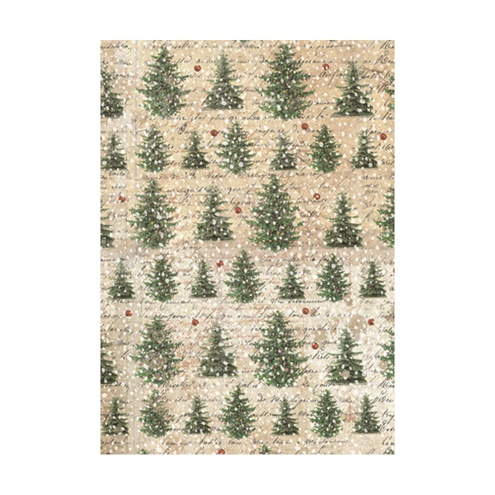Stamperia Christmas A6 Rice Paper Backgrounds (8pcs) (DFSAK6028)