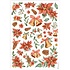 Classic Christmas A4 Rice Paper Poinsettia and Bells (6pcs) (DFSA4921) (DISCONTINUED)