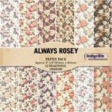 IndigoBlu Always Rosey 8x8 Inch Paper Book (IND1199)