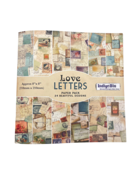 IndigoBlu Love Letters 8x8 Inch Paper Book (IND1201)