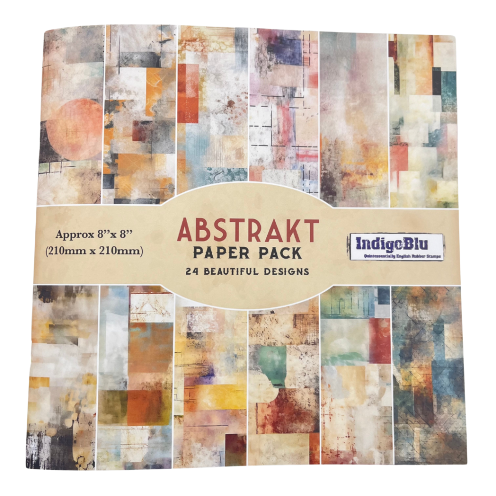 IndigoBlu Abstrakt 8x8 Inch Paper Book (IND1202) IndigoBlu Abstrakt 8x8 Inch Paper Book (IND1202)