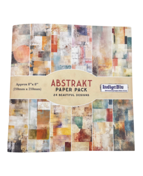 IndigoBlu Abstrakt 8x8 Inch Paper Book (IND1202) IndigoBlu Abstrakt 8x8 Inch Paper Book (IND1202)