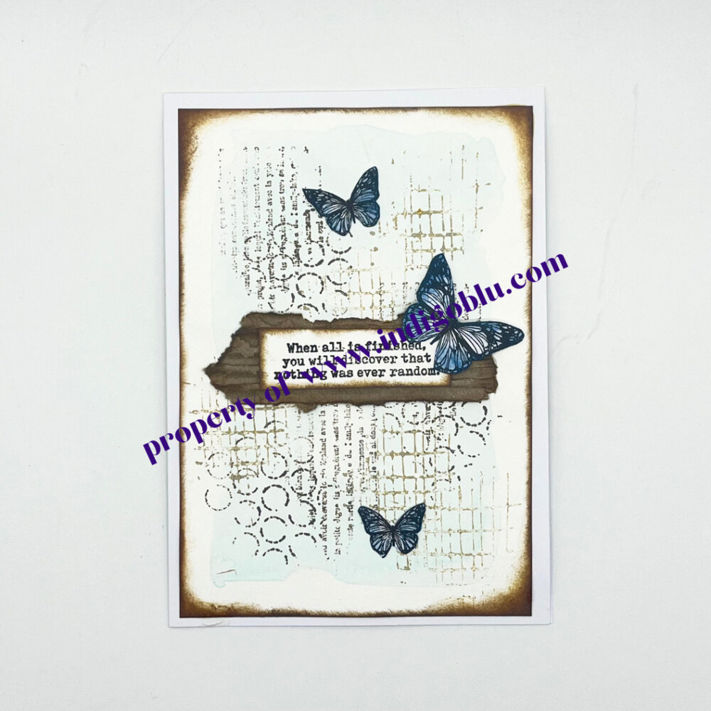 IndigoBlu Textures A6 Rubber Stamps (IND1282) IndigoBlu Textures A6 Rubber Stamps (IND1282)