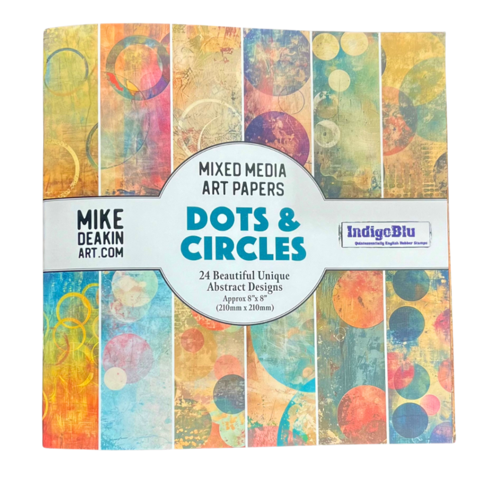 IndigoBlu Dots and Circles 8x8 Inch Paper Book (IND1300) IndigoBlu Dots and Circles 8x8 Inch Paper Book (IND1300)