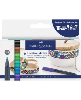 Faber Castell Creative Marker Fairy Forest Set 1.5mm (6pcs) (FC-160708)