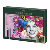 Faber Castell Polychromos Colour Pensils & Pitt Graphite Matt Drawing Set (40pcs) (FC-210053)