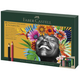 Faber Castell Polychromos Colour Pensils & Pitt Graphite Matt Drawing Set (50pcs) (FC-210054)