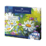 Faber Castell Acrylic Painting Set: Paint/Brushes/Palette/Canvas (18pcs) (FC-379280)