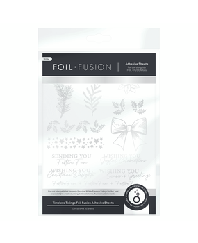 Tonic Studios Timeless Tidings Foil Fusion A5 Adhesive Sheets (4pcs) (5533e)