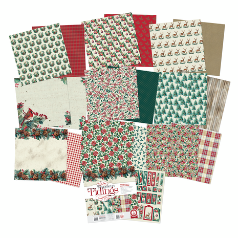 Tonic Studios Timeless Tidings 12x12 Inch Luxury Cardstock (5525e) (DISCONTINUED) Tonic Studios Timeless Tidings 12x12 Inch Luxury Cardstock (5525e) (DISCONTINUED)