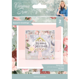 Crafter's Companion Christmas Rose Stamp & Die Seasons Greetings (S-CR-STD-SEGR)