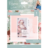 Crafter's Companion Christmas Rose Metal Die Edge'able Snowflakes and Swirls (S-CR-MD-EDG-SNSW)