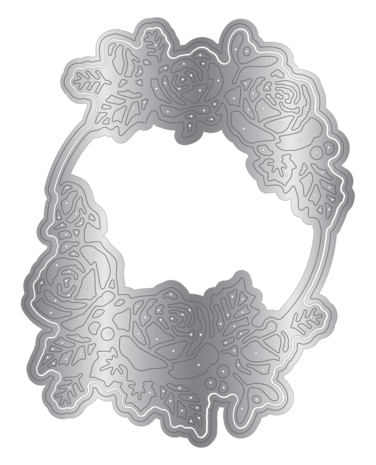 Crafter's Companion Christmas Rose Metal Die Create-a-Card Christmas Rose Wreath (S-CR-MD-CAC-CHRW) Crafter's Companion Christmas Rose Metal Die Create-a-Card Christmas Rose Wreath (S-CR-MD-CAC-CHRW)