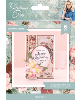 Crafter's Companion Christmas Rose Metal Die Christmas Rose (S-CR-MD-CHRO)
