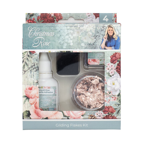 Crafter's Companion Christmas Rose Gilding Flake Kit (S-CR-GILFL) Crafter's Companion Christmas Rose Gilding Flake Kit (S-CR-GILFL)
