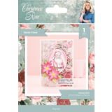 Crafter's Companion Christmas Rose Clear Stamp Santa Claus (S-CR-CA-ST-SACL)
