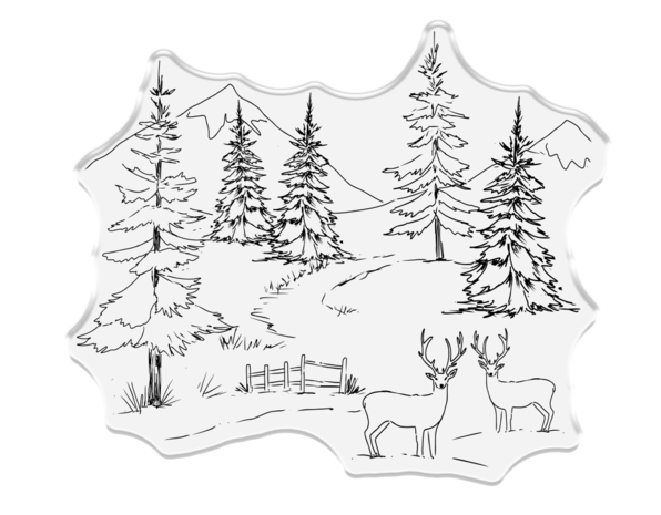 Crafter's Companion Christmas Rose Clear Stamp Forest Glade (S-CR-CA-ST-FOGL) Crafter's Companion Christmas Rose Clear Stamp Forest Glade (S-CR-CA-ST-FOGL)