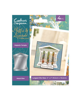 Crafter's Companion Myths & Legends Metal Die Create-a-card Majestic Temple (ML-MD-CAD-MATE) Crafter's Companion Myths & Legends Metal Die Create-a-card Majestic Temple (ML-MD-CAD-MATE)