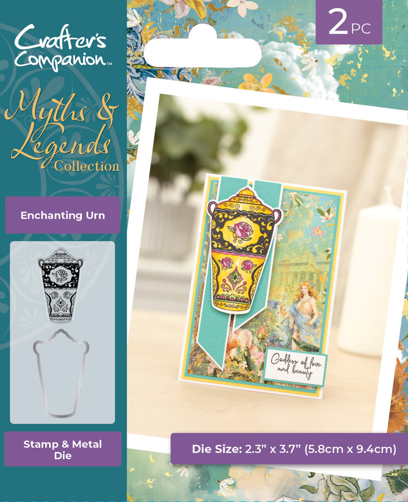 Crafter's Companion Myths & Legends Stamp & Die Enchanting Urn (ML-STD-ENU) Crafter's Companion Myths & Legends Stamp & Die Enchanting Urn (ML-STD-ENU)