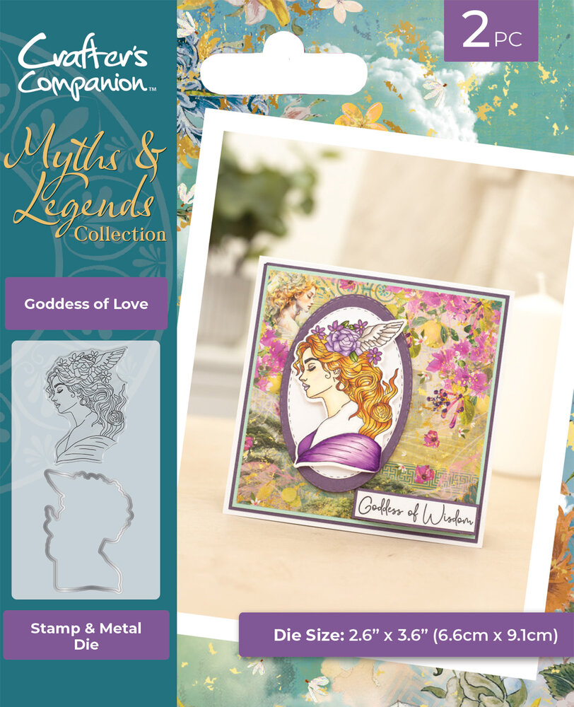 Crafter's Companion Myths & Legends Stamp & Die Goddess of Love (ML-STD-GOL) Crafter's Companion Myths & Legends Stamp & Die Goddess of Love (ML-STD-GOL)