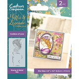 Crafter's Companion Myths & Legends Stamp & Die Goddess of Love (ML-STD-GOL)