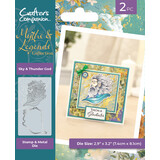 Crafter's Companion Myths & Legends Stamp & Die Sky & Thunder God (ML-STD-STG)