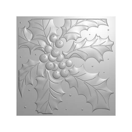 Crafter's Companion Holly & Ivy 3D Embossing Folder Holly Evergreen (NG-HAI-EF5.5-3D-HOEV) Crafter's Companion Holly & Ivy 3D Embossing Folder Holly Evergreen (NG-HAI-EF5.5-3D-HOEV)