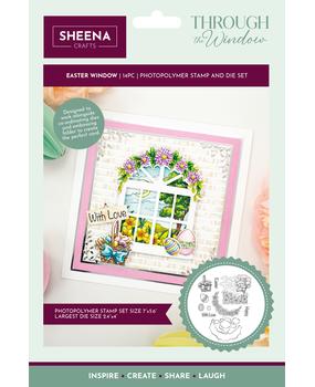 Crafter's Companion Through the Window Stamp & Die Easter Window (SD-TW-STD-EASW)