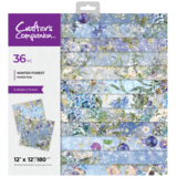 Crafter's Companion Winter Forest 12x12 Inch Christmas Paper Pad (CC-PAD12-WIFR)