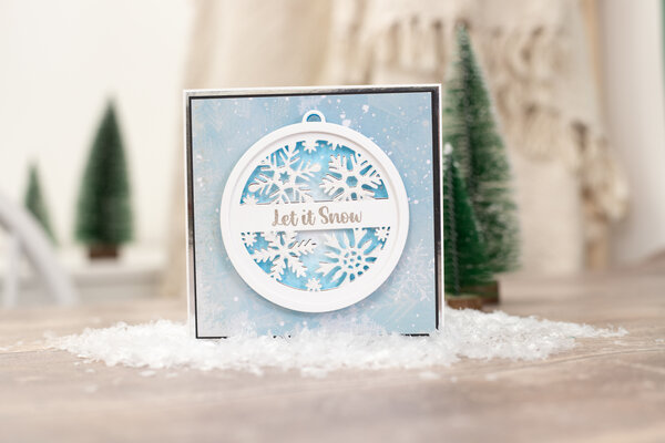 Crafter's Companion Christmas Scene Stamp & Die Let it Snow (CC-STD-LESN) Crafter's Companion Christmas Scene Stamp & Die Let it Snow (CC-STD-LESN)