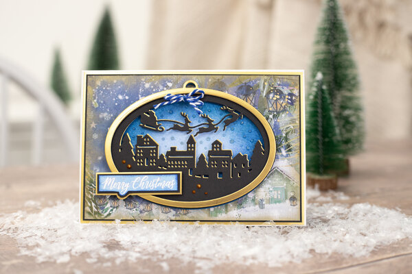 Crafter's Companion Christmas Scene Stamp & Die Christmas Village (CC-STD-CHVI) Crafter's Companion Christmas Scene Stamp & Die Christmas Village (CC-STD-CHVI)