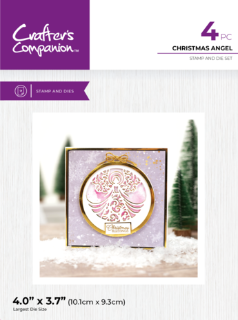 Crafter's Companion Christmas Scene Stamp & Die Christmas Angel (CC-STD-CHAN) Crafter's Companion Christmas Scene Stamp & Die Christmas Angel (CC-STD-CHAN)