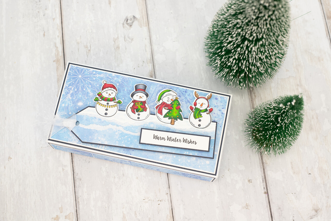 Crafter's Companion Festive Edge Stamp & Dies Jolly Snowman (CC-STD-JOSN) Crafter's Companion Festive Edge Stamp & Dies Jolly Snowman (CC-STD-JOSN)