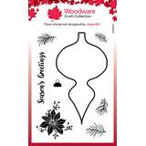 Woodware Paintable Shapes Fancy Drop Clear Stamps (JGS871) (OUTLET)