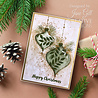 Woodware Paintable Baubles Peardrops Clear Stamps (JGS870) Woodware Paintable Baubles Peardrops Clear Stamps (JGS870)