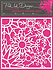 Abstract Snowflakes 7x7 Inch Stencil (PINKST025) (OUTLET) Abstract Snowflakes 7x7 Inch Stencil (PINKST025) (OUTLET)