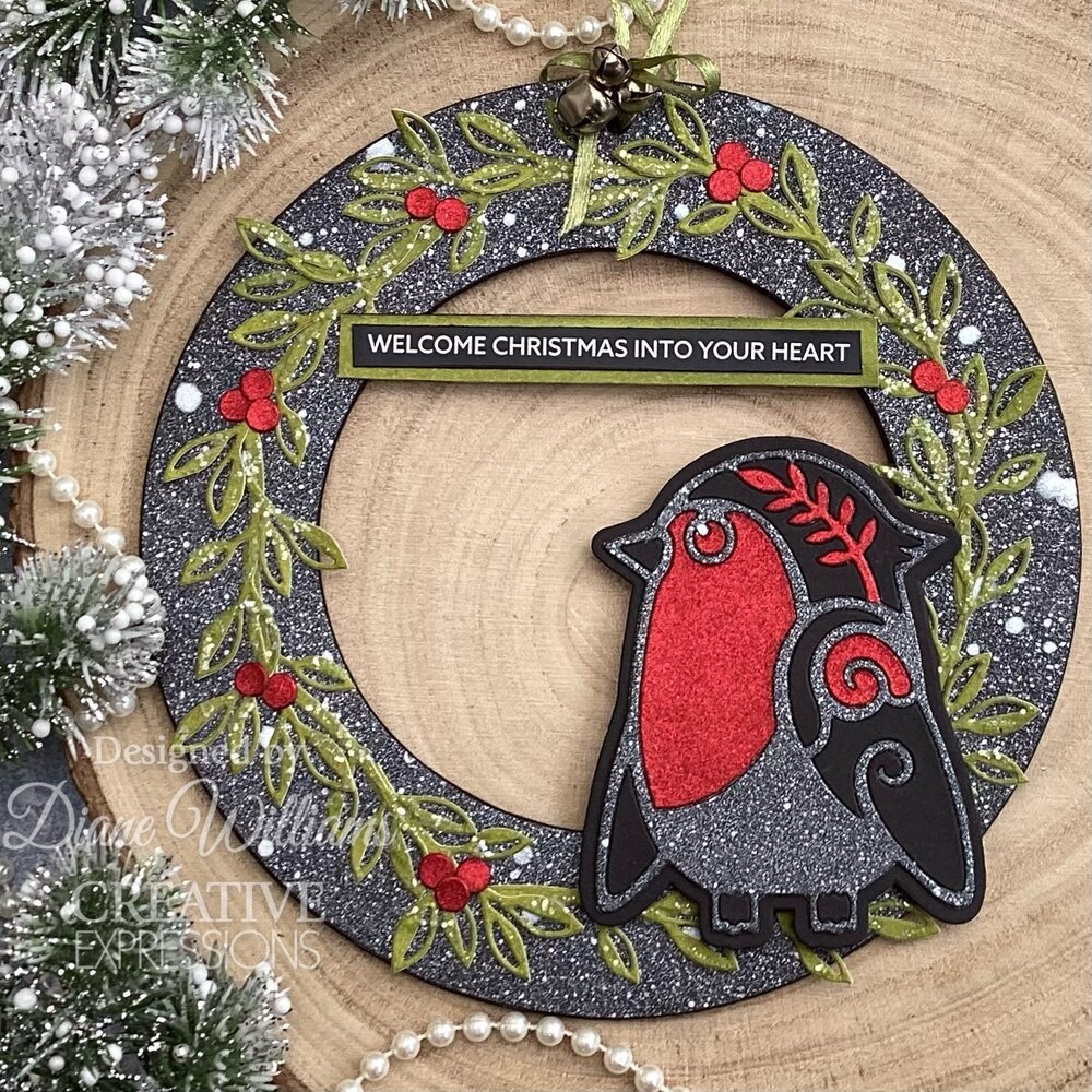 Creative Expressions Cathie Shuttleworth Paper Cuts Festive Robin (CEDPC1247) (OUTLET) Creative Expressions Cathie Shuttleworth Paper Cuts Festive Robin (CEDPC1247) (OUTLET)