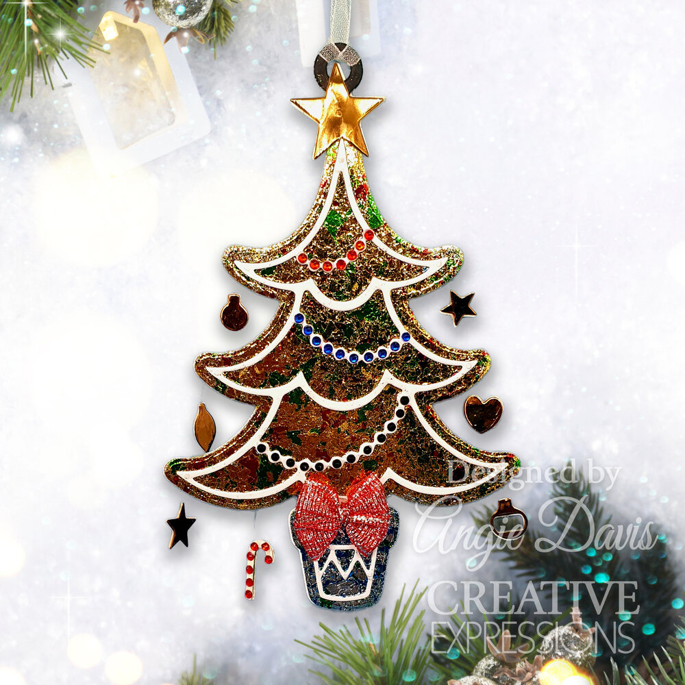 Creative Expressions Cathie Shuttleworth Paper Cuts Festive Christmas Tree (CEDPC1245) (OUTLET) Creative Expressions Cathie Shuttleworth Paper Cuts Festive Christmas Tree (CEDPC1245) (OUTLET)