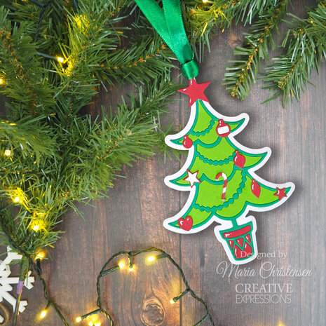 Creative Expressions Cathie Shuttleworth Paper Cuts Festive Christmas Tree (CEDPC1245) (OUTLET) Creative Expressions Cathie Shuttleworth Paper Cuts Festive Christmas Tree (CEDPC1245) (OUTLET)