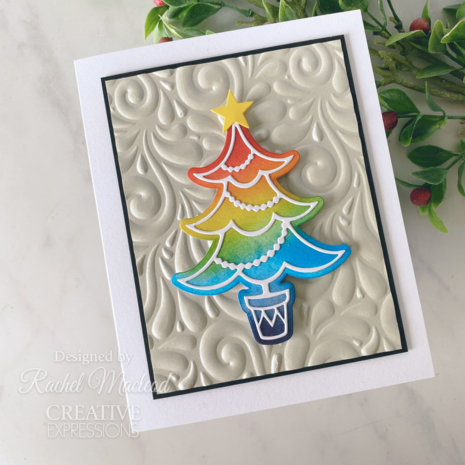 Creative Expressions Cathie Shuttleworth Paper Cuts Festive Christmas Tree (CEDPC1245) (OUTLET) Creative Expressions Cathie Shuttleworth Paper Cuts Festive Christmas Tree (CEDPC1245) (OUTLET)