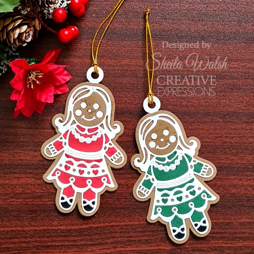 Creative Expressions Cathie Shuttleworth Paper Cuts Festive Gingerbread Girl (CEDPC1244) (OUTLET) Creative Expressions Cathie Shuttleworth Paper Cuts Festive Gingerbread Girl (CEDPC1244) (OUTLET)