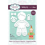 Creative Expressions Cathie Shuttleworth Paper Cuts Festive Gingerbread Boy (CEDPC1243) (OUTLET)